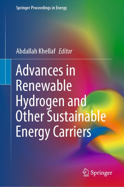Cover für Buch Advances in Renewable Hydrogen and Other Sustainable Energy Carriers