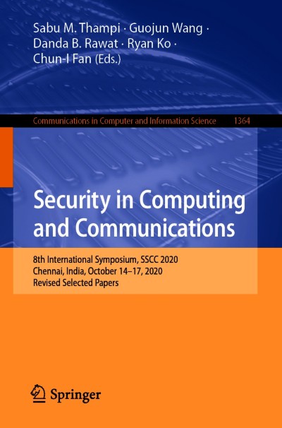 Link zu Buch Security in Computing and Communications