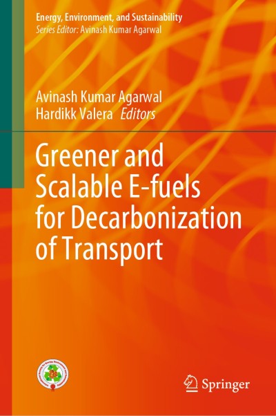 Cover für Buch Greener and Scalable E-fuels for Decarbonization of Transport