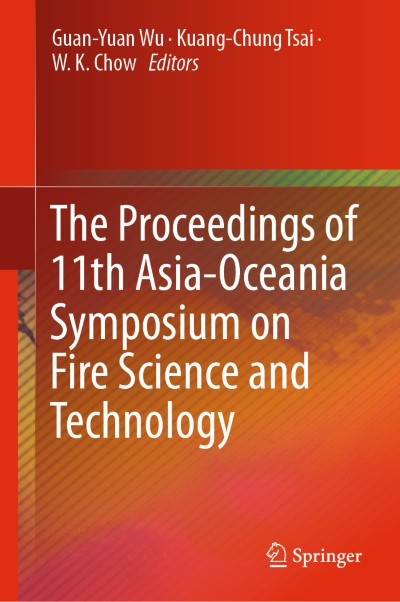 Cover für Buch The Proceedings of 11th Asia-Oceania Symposium on Fire Science and Technology
