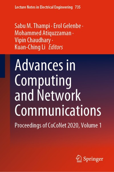 Link to Book Advances in Computing and Network Communications