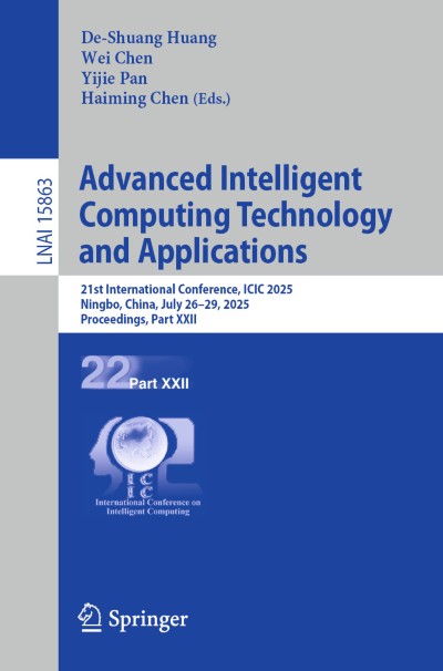 Cover für Buch Advanced Intelligent Computing Technology and Applications