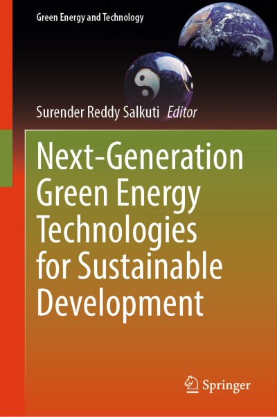 Cover für Buch Next-Generation Green Energy Technologies for Sustainable Development
