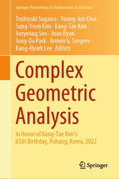 Link to Book Complex Geometric Analysis