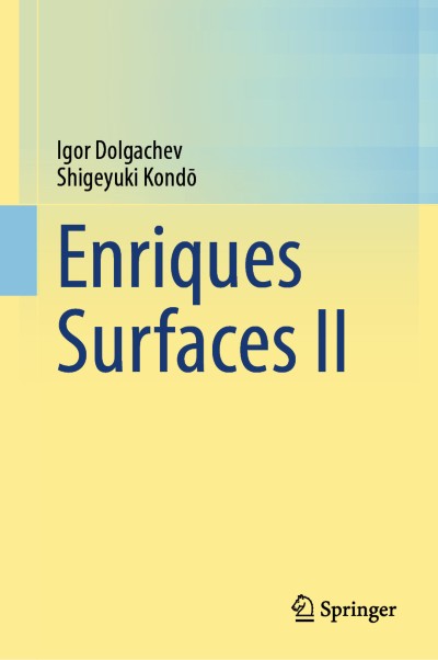 Link to Book Enriques Surfaces II