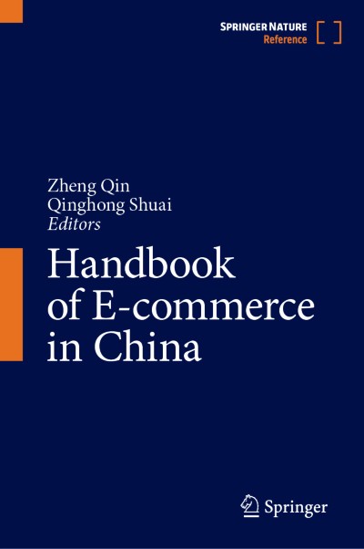 Cover für Buch Handbook of E-commerce in China
