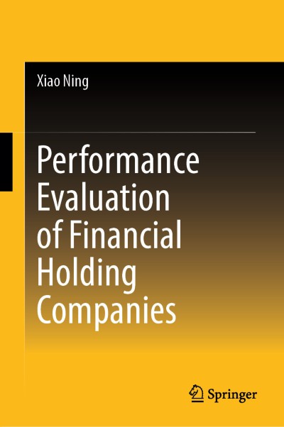 Cover für Buch Performance Evaluation of Financial Holding Companies
