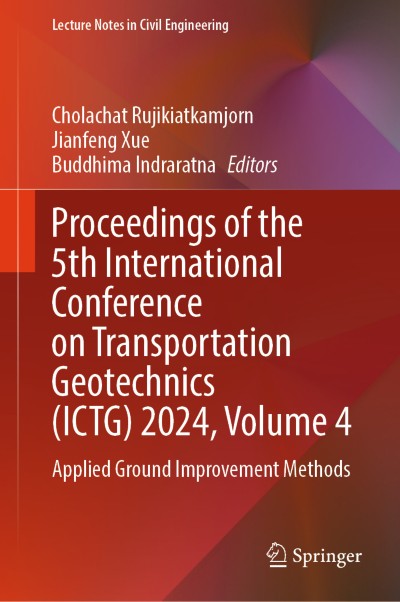 Cover of Book Proceedings of the 5th International Conference on Transportation Geotechnics (ICTG) 2024, Volume 4