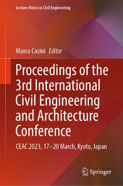 Cover für Buch Proceedings of the 3rd International Civil Engineering and Architecture Conference