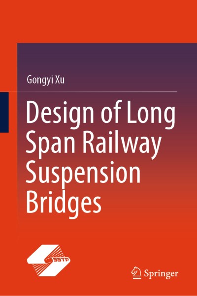 Cover für Buch Design of Long Span Railway Suspension Bridges