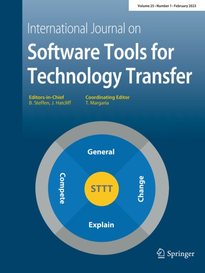 Link zu Zeitschrift International Journal on Software Tools for Technology Transfer