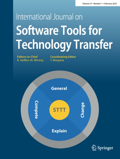 International Journal on Software Tools for Technology Transfer 1/2025