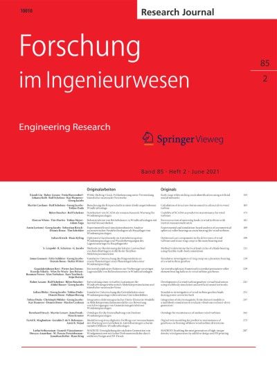 Link zu Zeitschrift Forschung im Ingenieurwesen