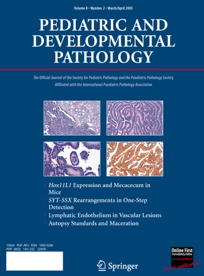 Pediatric and Developmental Pathology 2/2005