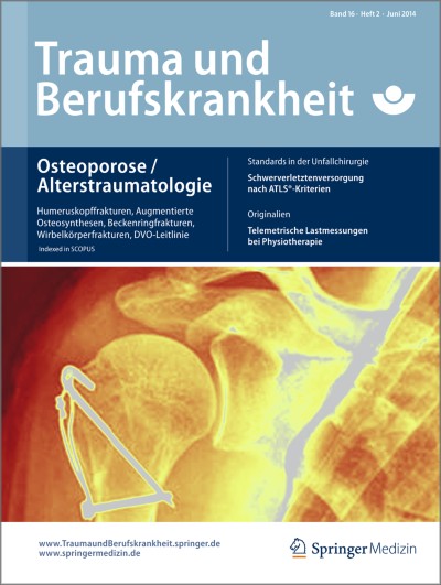 Trauma und Berufskrankheit 2/2014