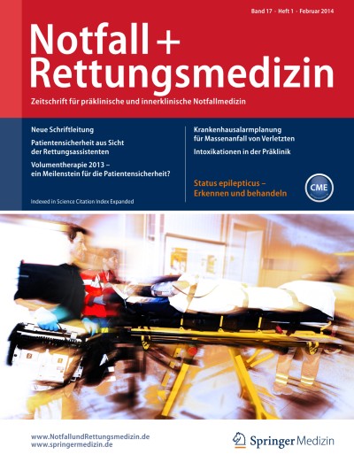 Notfall +  Rettungsmedizin 1/2014