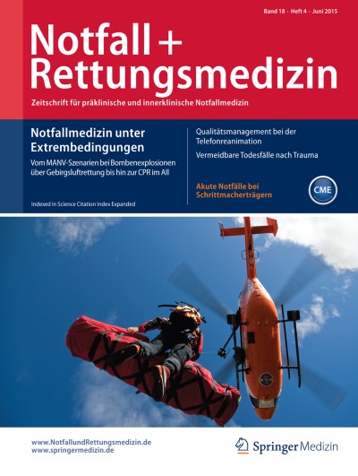 Notfall + Rettungsmedizin 4/2015