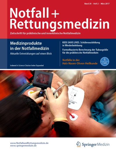 Notfall + Rettungsmedizin 2/2017