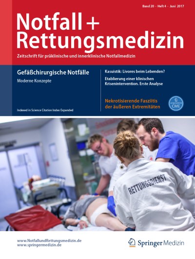 Link zu Zeitschrift Notfall + Rettungsmedizin