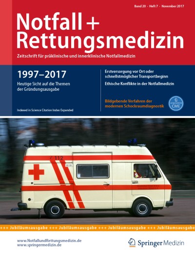 Notfall + Rettungsmedizin 7/2017