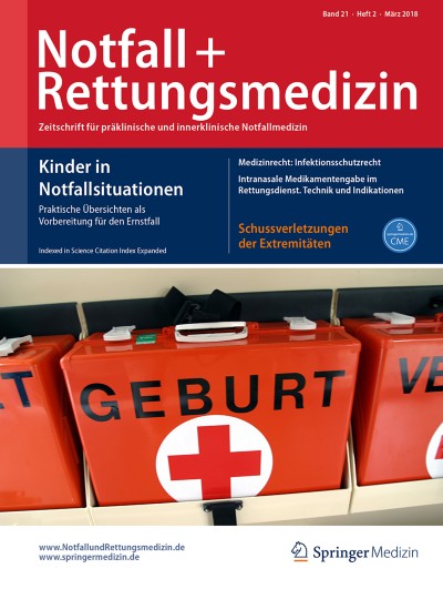 Link zu Zeitschrift Notfall + Rettungsmedizin
