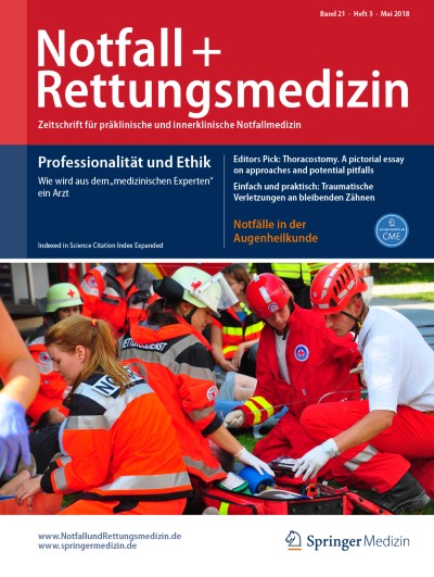 Link zu Zeitschrift Notfall + Rettungsmedizin