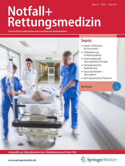 Notfall + Rettungsmedizin 3/2019