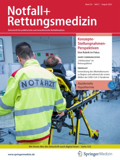 Notfall + Rettungsmedizin 5/2023