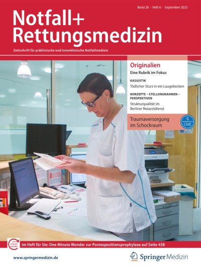 Notfall + Rettungsmedizin 6/2023
