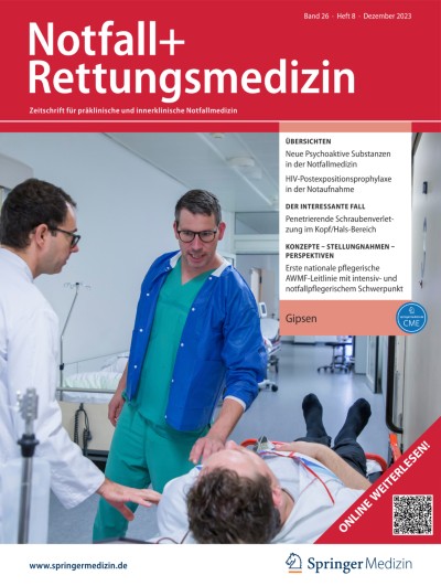 Notfall + Rettungsmedizin 8/2023