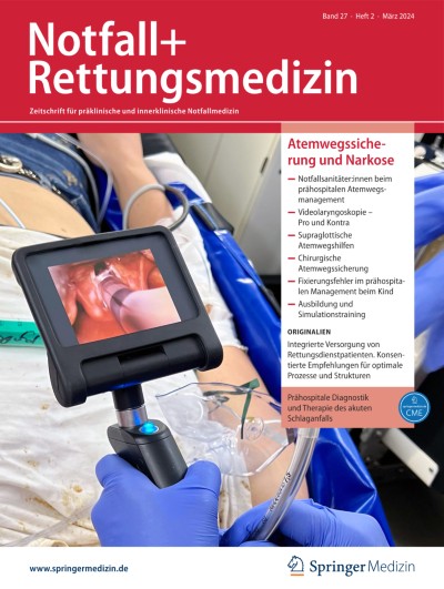 Notfall + Rettungsmedizin 2/2024