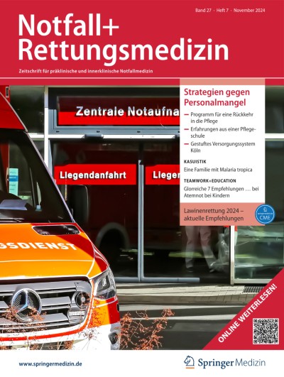 Notfall + Rettungsmedizin 7/2024