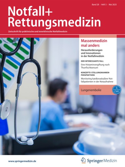 Notfall + Rettungsmedizin 3/2025