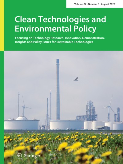 Clean Technologies and Environmental Policy 8/2025