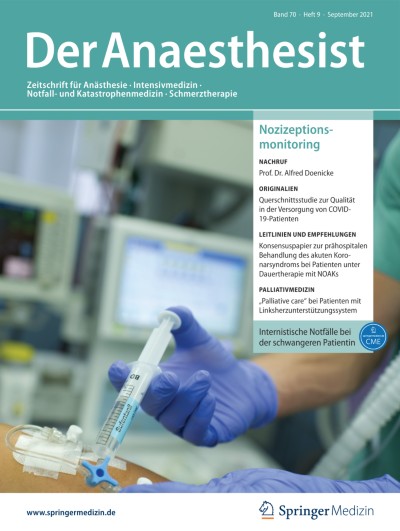 Der Anaesthesist 9/2021