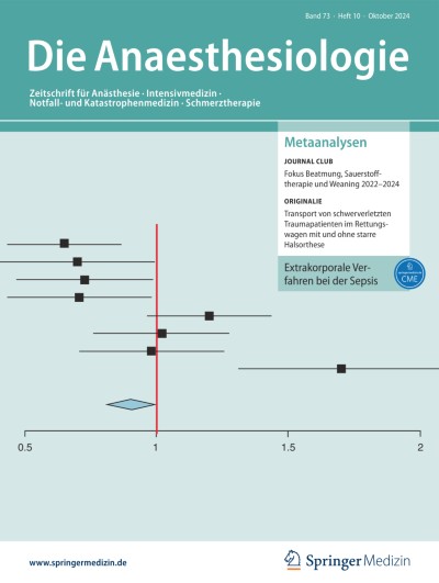 Link zu Zeitschrift Die Anaesthesiologie