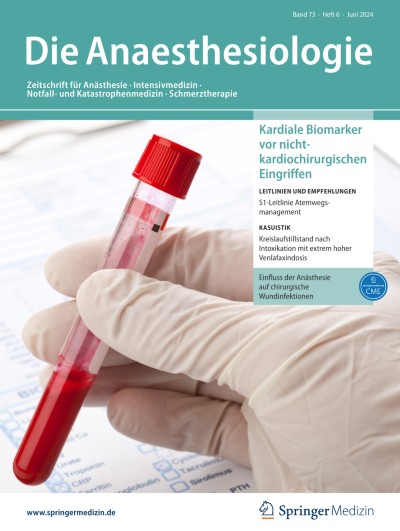Link zu Zeitschrift Die Anaesthesiologie