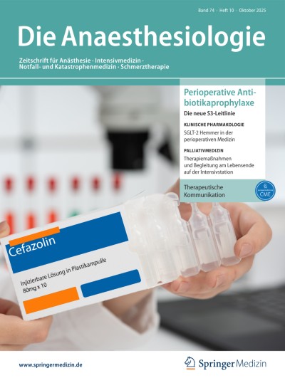 Worte wie Medizin – Therapeutische Kommunikation in der Anästhesie