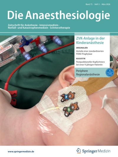 Postoperative nausea and vomiting | Vorteile einer standardisierten  PONV-Prophylaxe | springermedizin.de