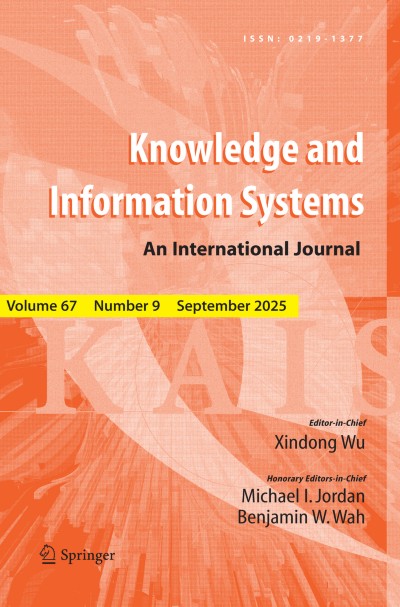 Knowledge and Information Systems 9/2025