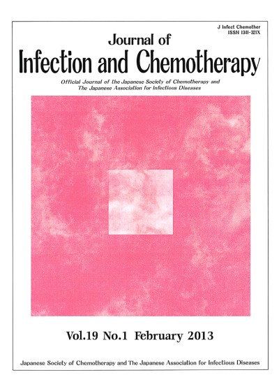 Journal of Infection and Chemotherapy 1/2013