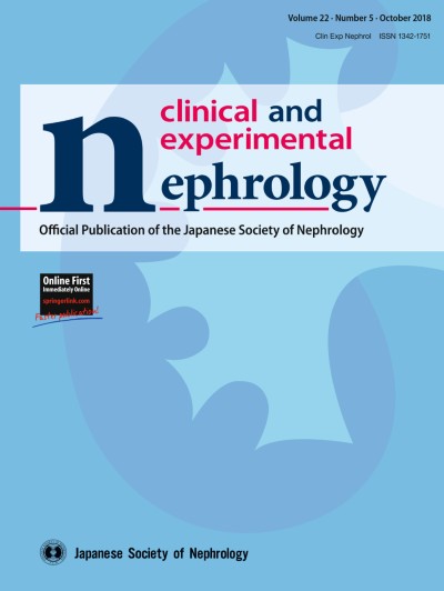 Clinical and Experimental Nephrology 5/2018