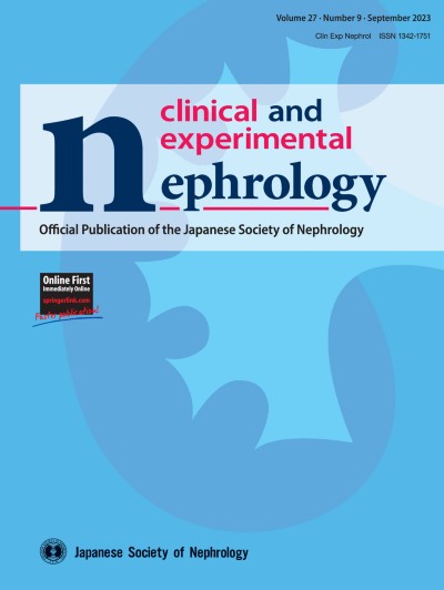 Link zu Zeitschrift Clinical and Experimental Nephrology