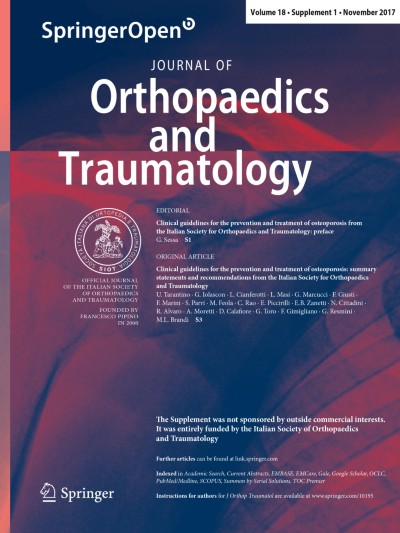 Journal of Orthopaedics and Traumatology springermedicine com