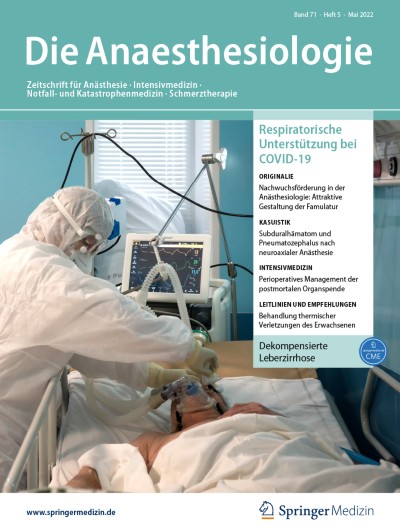 Die Anaesthesiologie