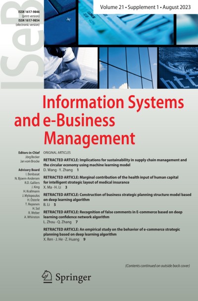 Information Systems and e-Business Management 1/2023