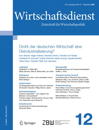 Wirtschaftsdienst 12/2022