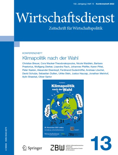Wirtschaftsdienst 1/2022