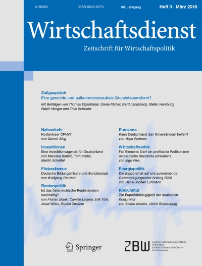 Wirtschaftsdienst 3/2018