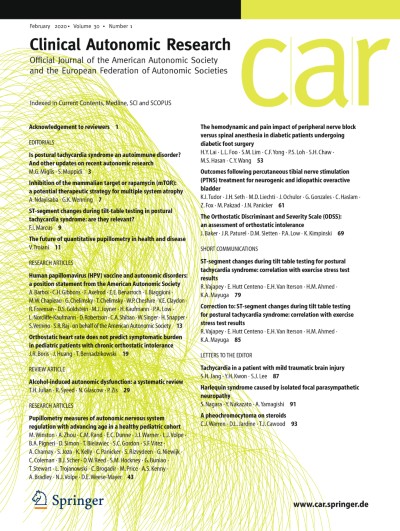 The Orthostatic Discriminant and Severity Scale (ODSS): an assessment ...